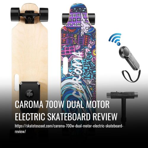 Read more about the article Caroma 700w Dual Motor Electric Skateboard Review