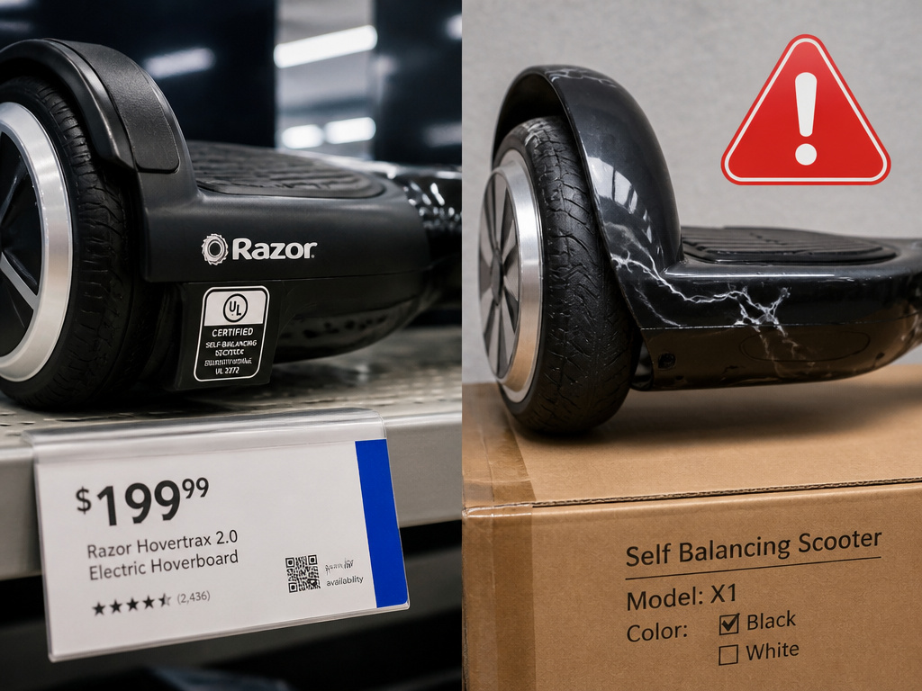 UL 2272 certified hoverboard vs uncertified model comparison for safety