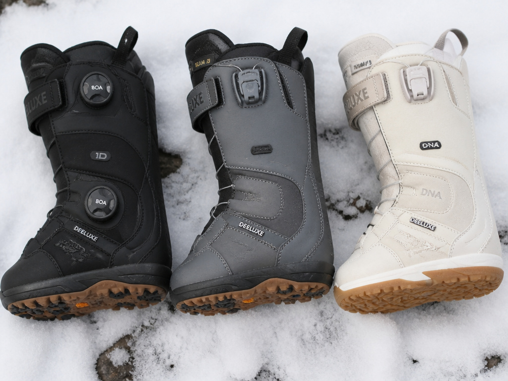 Deeluxe ID, Team ID, and DNA snowboard boots comparison for review