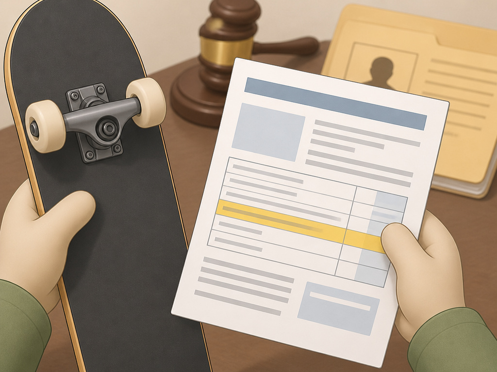 Skateboard DUI consequences: criminal record and higher insurance rates.
