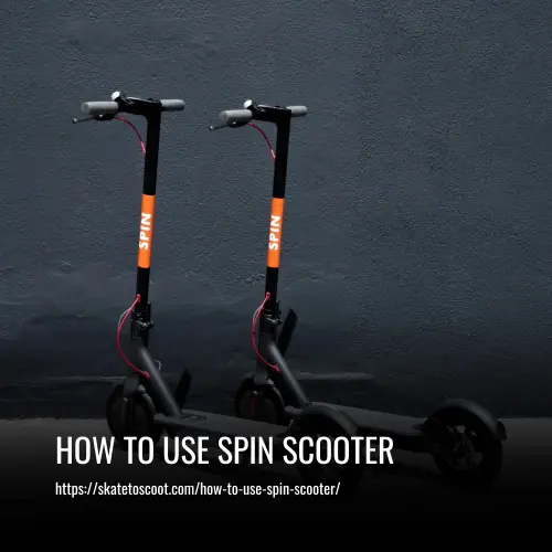 Unlocking Your Spin Scooter (App or SMS)