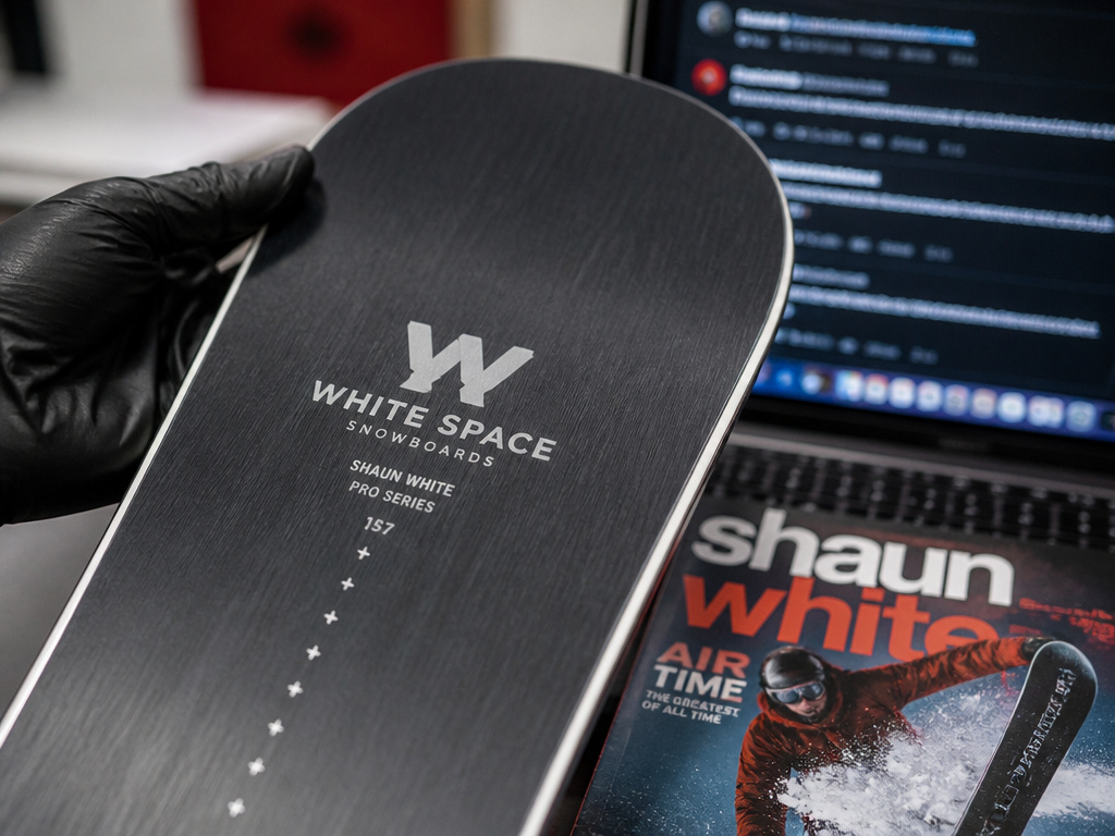White Space snowboard held against conflicting online reviews and media.